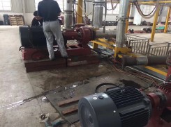 化工泵使用(yong)現場